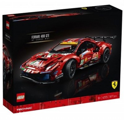  42125 LEGO  Ferrari 488 GTE AF Corse #51