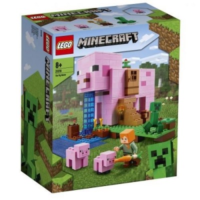 Конструктор 21170 LEGO Minecraft Дом-свинья