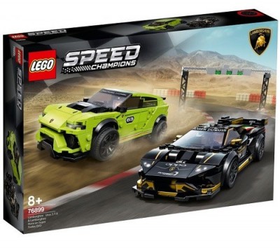 ����������� 76899 LEGO Speed Champions Lamborghini Urus ST-X & Lamborghini Huracan Super Trofeo EVO