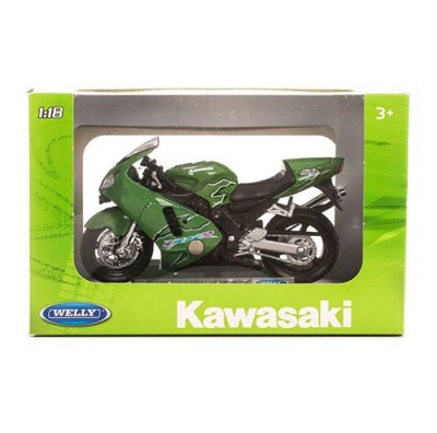 12167� Welly ������ ��������� Kawasaki 1:18