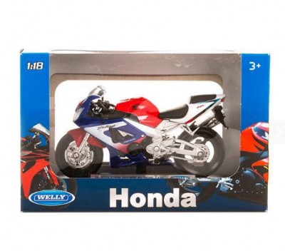 12164� Welly �������� Honda MOTORCYCLE 1:18
