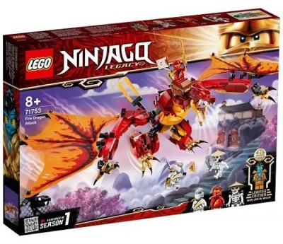 Конструктор 71753 LEGO Ниндзяго Атака огненного дракона