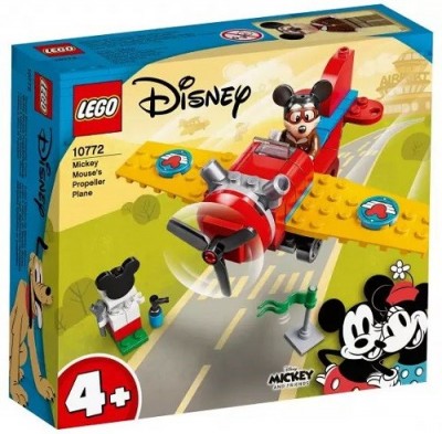 Конструктор 10772 LEGO Disney Винтовой самолет Микки
