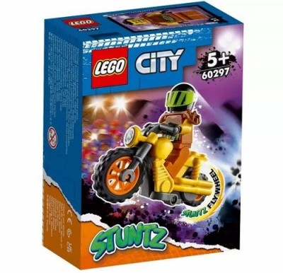 Конструктор 60297 LEGO Город Разрушительный трюковый мотоцикл