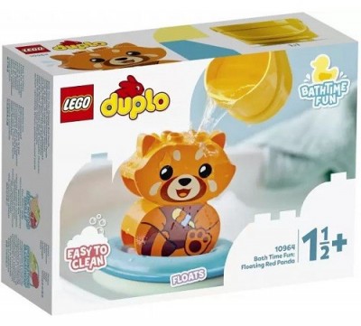 Конструктор 10964 LEGO DUPLO Приклучения в ванной: красная панда на плоту