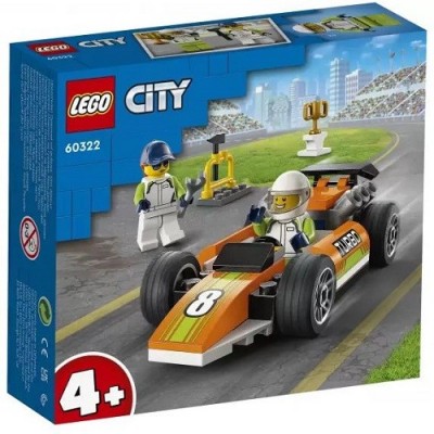 Конструктор 60322 LEGO Город Гоночный автомобиль