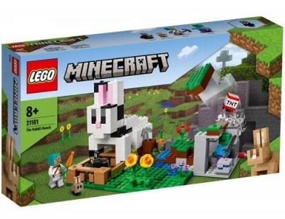 Конструктор 21181 LEGO Minecraft Кроличье ранчо