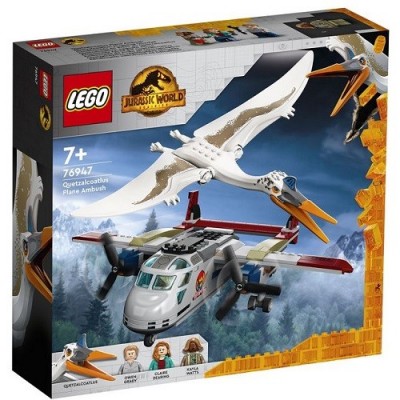 Конструктор 76947 LEGO Jurassic World Кетцалькоатль: нападение на самолет