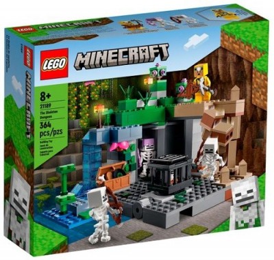 Конструктор 21189 LEGO Minecraft Подземелье скелета