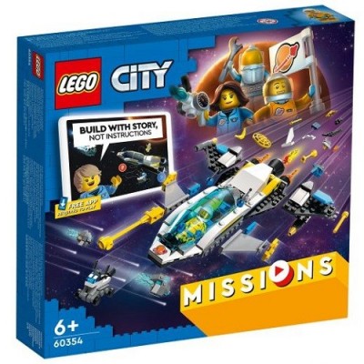 Конструктор 60354 LEGO Город Космическая миссия для исследования Марса