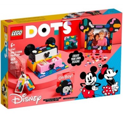 Конструктор 41964 LEGO DOTs Коробка «Снова в школу» с Микки и Минни Маусами