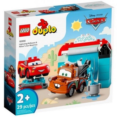 Конструктор 10996 LEGO DUPLO Развлечение Молнии Маккуина и Мэтра на автомойке